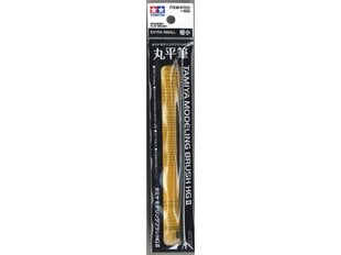 Tamiya - Brush HG II Extra Small Rounded Flat (Округлая плоская кисточка точная), 87223 цена и информация | Принадлежности для рисования, лепки | 220.lv