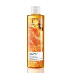 Dušas želeja Juice Burst ar mandarīnu un ingvera aromātu, 250ml, Avon cena un informācija | Dušas želejas, eļļas | 220.lv