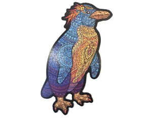 Koka puzle Pingvīns, S izmērs цена и информация | Пазлы | 220.lv