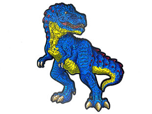 Деревянный пазл "Тиранозавр". Размер S цена и информация | Пазлы | 220.lv