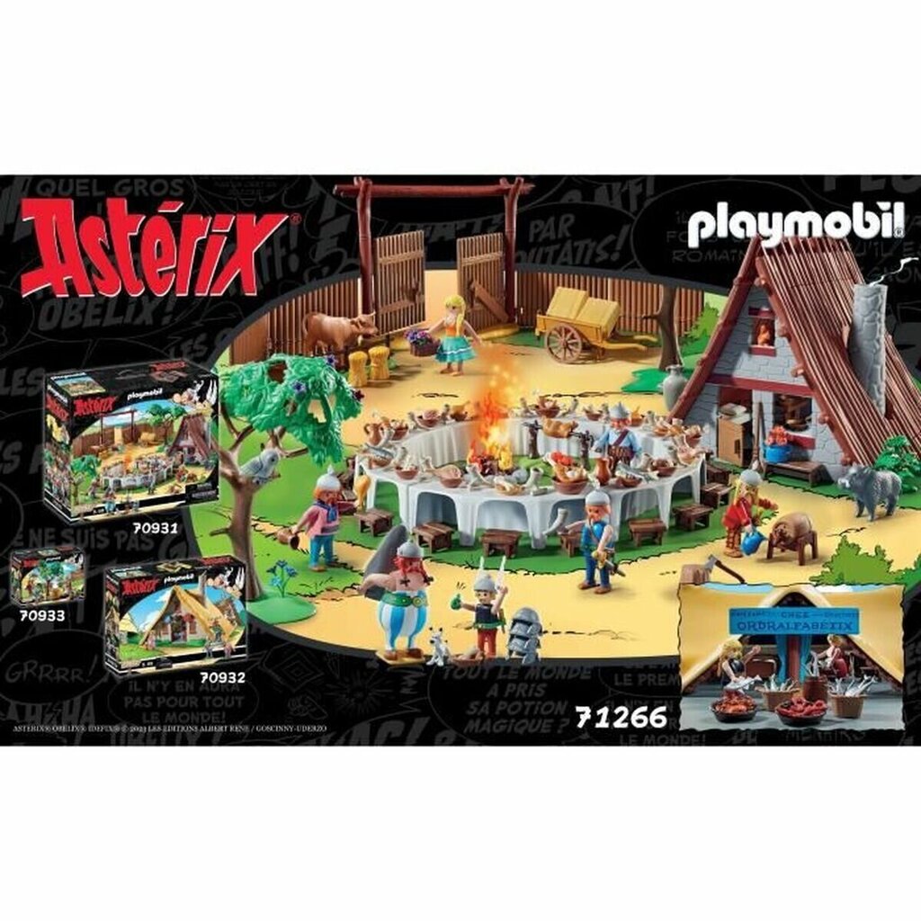 71266 PLAYMOBIL® Астерикс: Хижина Ордральфабетикс, 73 цена | 220.lv