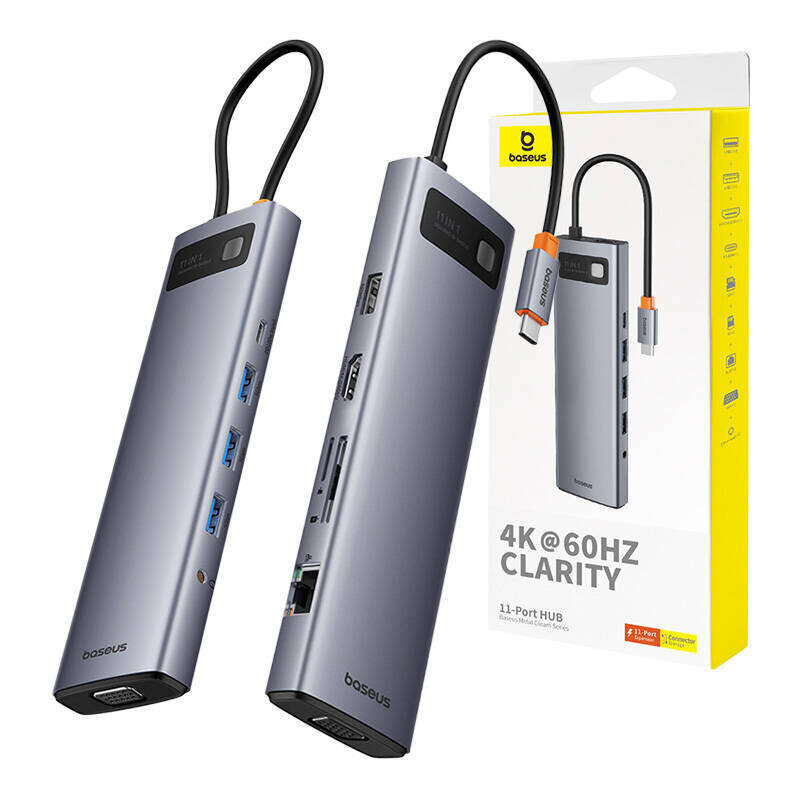Baseus StarJoy Metal Glam Series цена и информация | Adapteri un USB centrmezgli | 220.lv