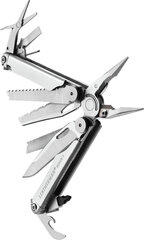 Daudzfunkcionāls instruments Leatherman Wave+, sudraba krāsā цена и информация | Туристические ножи, многофункциональные приборы | 220.lv