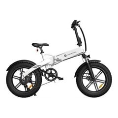 Elektriskais velosipēds ADO A20F Beast, 20", balts cena un informācija | Elektrovelosipēdi | 220.lv