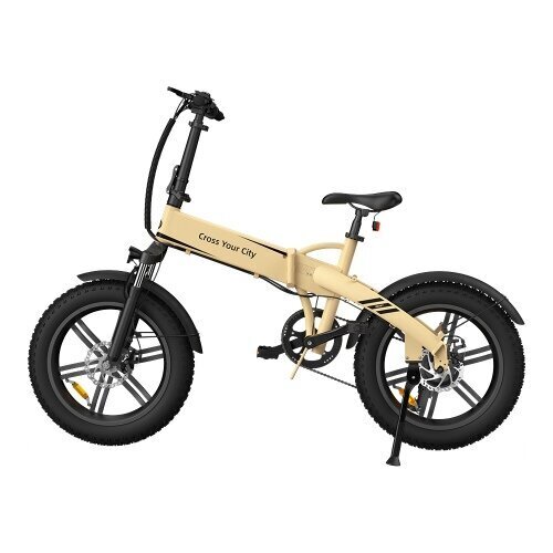 Elektriskais velosipēds ADO A20F Beast, 20", bēšs cena un informācija | Elektrovelosipēdi | 220.lv