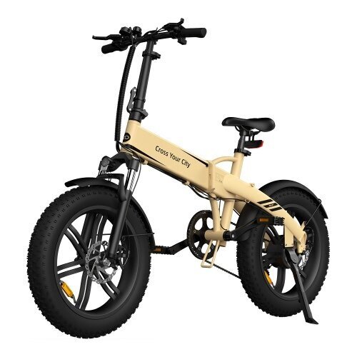 Elektriskais velosipēds ADO A20F Beast, 20", bēšs cena un informācija | Elektrovelosipēdi | 220.lv