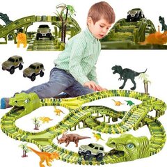 Ипподром Kruzzel Дино Парк, 271 деталь цена и информация | Конструктор автомобилей игрушки для мальчиков | 220.lv