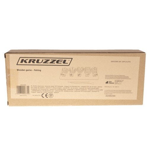 Koka šķirotājs Makšķerēšana Kruzzel 22565 cena un informācija | Attīstošās rotaļlietas | 220.lv
