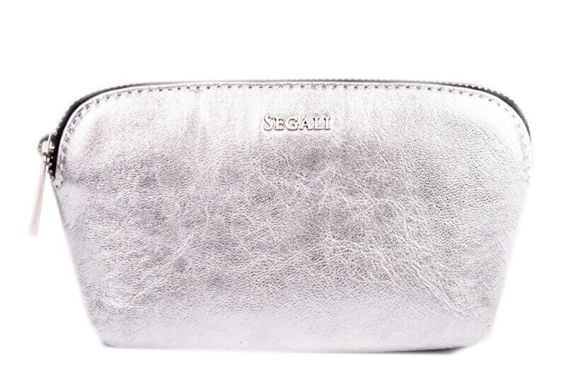 Kosmētikas maciņš Segali A4 Silver, pelēks, 1 gab. cena un informācija | Kosmētikas somas, spoguļi | 220.lv