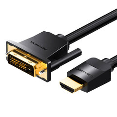 Vention ABFBH, HDMI - DVI, 2 м цена и информация | Кабели и провода | 220.lv
