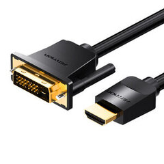 Vention ABFBI, HDMI - DVI, 3 м цена и информация | Кабели и провода | 220.lv