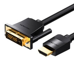 Vention ABFBJ, HDMI - DVI, 5 м цена и информация | Кабели и провода | 220.lv