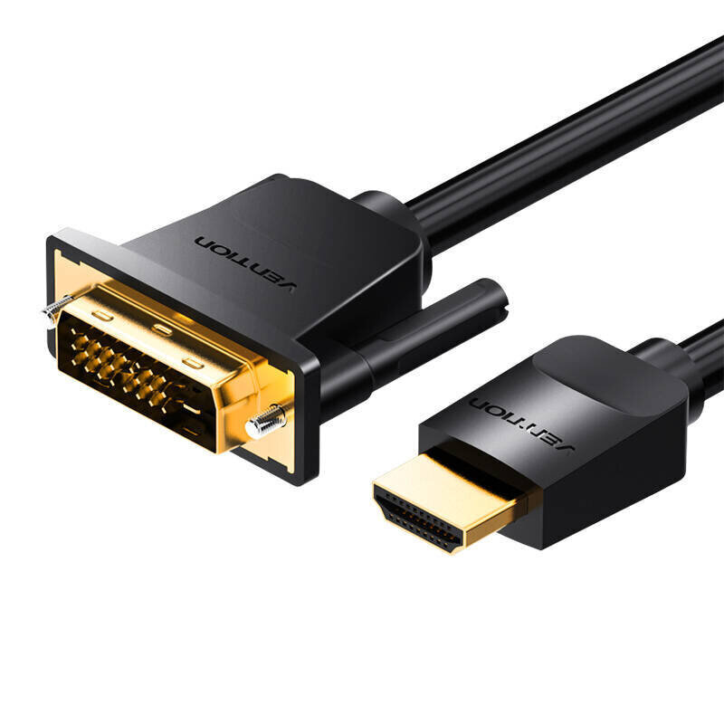 Vention ABFBJ, HDMI - DVI, 5 m cena un informācija | Kabeļi un vadi | 220.lv