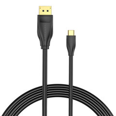 Vention CGYBG, USB-C - DisplayPort, 1.5 m цена и информация | Кабели и провода | 220.lv