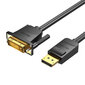 Vention HAFBG, DisplayPort - DVI, 1.5 m cena un informācija | Kabeļi un vadi | 220.lv