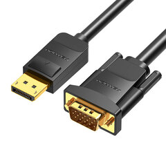 Vention HBLBG, DisplayPort - VGA, 1.5 m cena un informācija | Kabeļi un vadi | 220.lv