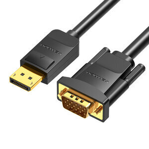 Vention HBLBI, DisplayPort - VGA, 3 m цена и информация | Kabeļi un vadi | 220.lv