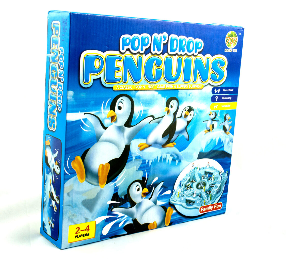 Ģimenes galda spēle Pop'n' drop pingvīni cena un informācija | Galda spēles | 220.lv