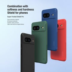 Nillkin Super Frosted PRO Back Cover for Google Pixel 8 Black цена и информация | Чехлы для телефонов | 220.lv