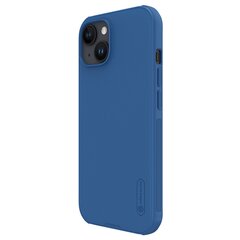 Nillkin Super Frosted PRO Back Cover for Apple iPhone 15 Blue (Without Logo Cutout) цена и информация | Чехлы для телефонов | 220.lv