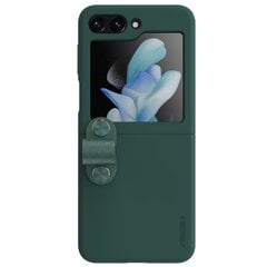 Nillkin Flex Flip Case with Hanger and Stand for Samsung Galaxy Z Flip 5 - green цена и информация | Чехлы для телефонов | 220.lv