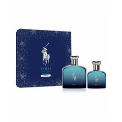 Smaržu komplekts Ralph Lauren Polo Deep Blue: Parfimērijas ūdens Ralph Lauren Polo Deep Blue EDP vīriešiem,125ml + Parfimērijas ūdens Ralph Lauren Polo Deep Blue EDP vīriešiem,40ml cena un informācija | Ralph Lauren Smaržas, kosmētika | 220.lv