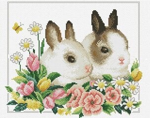 Набор для вышивания крестиком Needleart World Весенние кролики, 26x22 цена и информация | <p>Двойные балансировочные качели WOOPIE от надежного бренда WOOPIE идеально подходят для сада и даже для дома. Эти качели украсят вашу детскую площадку на заднем дворе или игровую зону дома. Чрезвычайно прочный, устойчивый и безопасный! Это будет отличный способ весело провести время с друзьями или семьей и насладиться прекрасной летней погодой.</p><br />
<p><strong>Технические характеристики:</strong><br />- Идеально подходит для детских садов и игровых комнат, сада и дома<br />- Крепится к земле с помощью 4 винтов<br />- Изготовлен из высококачественного пластика<br />- Элегантный и эргономичный дизайн<br /><span lang=