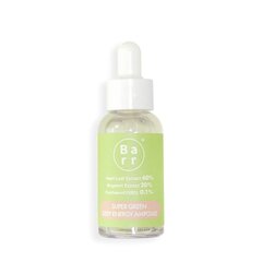 Mitrinošs serums Barr Super Green Deep Energy Ampoulle, 30 ml cena un informācija | Serumi sejai, eļļas | 220.lv