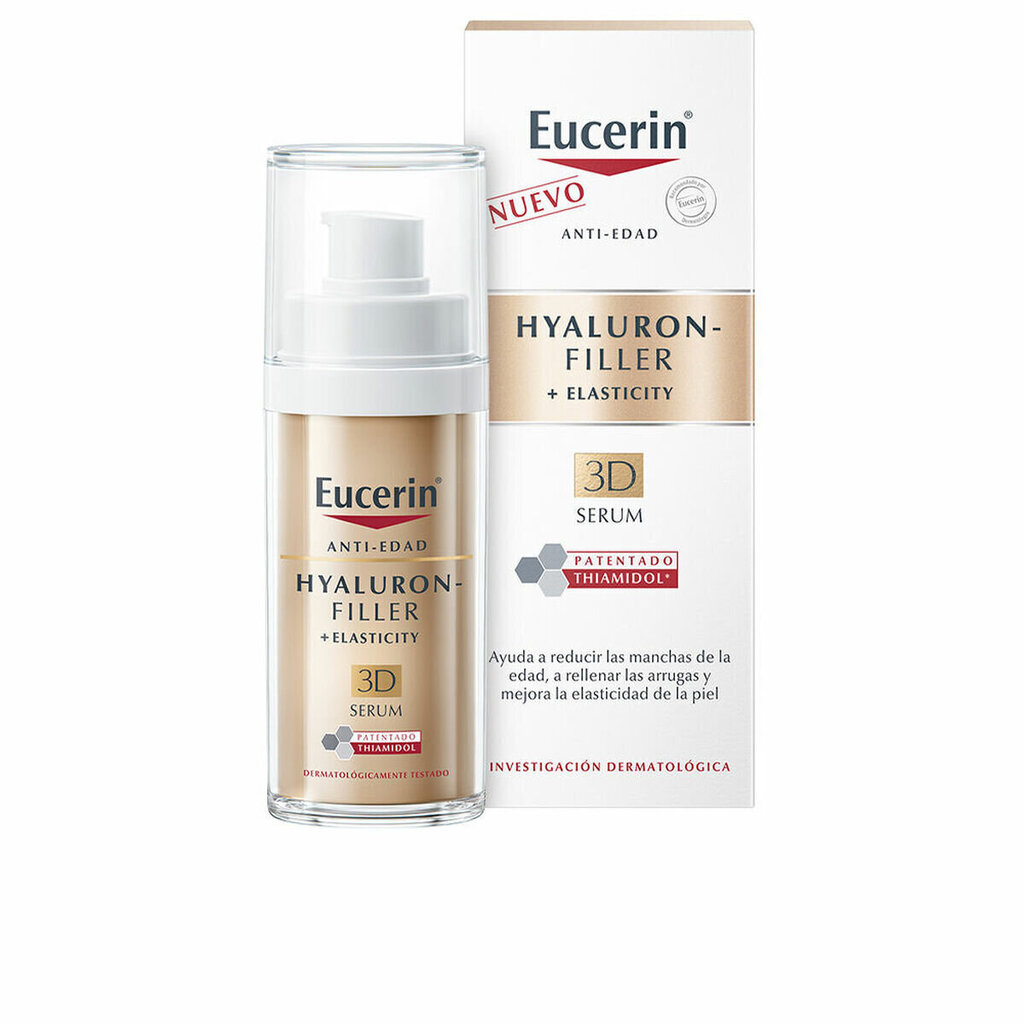 Pretnovecošanas serums Eucerin Hyaluron Filler, 30 ml cena un informācija | Serumi sejai, eļļas | 220.lv