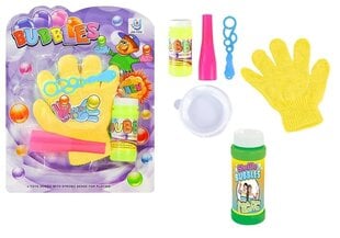 Ziepju burbuļu komplekts ar burvju cimdu Bubble, 1 gab. цена и информация | Игрушки для песка, воды, пляжа | 220.lv