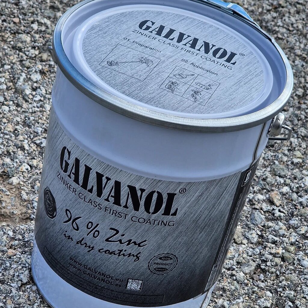 Aukstās cinkošanas maisījums Galvanol, 10 kg цена и информация | Grunts, špaktelis  | 220.lv