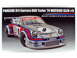 Сборная пластиковая модель Fujimi - Porsche 911 Carrera RSR Turbo Watkins Glen '74 #9, 1/24, 12649 цена и информация | Kонструкторы | 220.lv