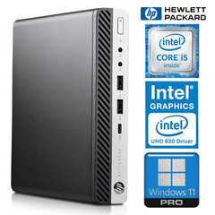 HP 800 G5 Desktop Mini i5-9500T 32GB 512SSD M.2 NVME WIN11Pro cena un informācija | Stacionārie datori | 220.lv