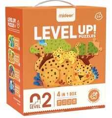 Komplekts ar 4 mīklām Mamma un mazulis MiDeer Level Up цена и информация | Пазлы | 220.lv