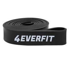 Vingrošanas josta Deft sport Power band, Melna, 208x3,2cm цена и информация | Эспандеры, петли, ремни для тренировок | 220.lv