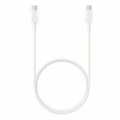 Samsung EP-DA705BWEGWWW USB-C -> USB-C кабель для зарядки 1м белый (OEM) цена и информация | Кабели для телефонов | 220.lv