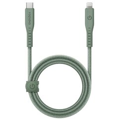 ENERGEA kabel Flow USB-C - USB-C Digital Display 1.5m czarny|black 240W 5A PD Fast Charge цена и информация | Кабели для телефонов | 220.lv