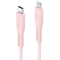 Кабель ENERGEA Flow USB-C - Lightning C94 MFI 1.5 м, pink 60W 3A PD Fast Charge цена и информация | Кабели для телефонов | 220.lv