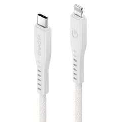 Кабель ENERGEA Flow USB-C - USB-C 1.5 м, blue 240W 5A PD Fast Charge цена и информация | Кабели для телефонов | 220.lv