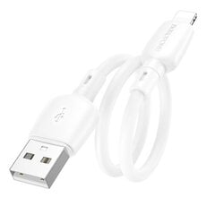 Кабель Borofone Cable BX93 Super Power - USB to Type C - 27W 3A 0,25 metres white цена и информация | Кабели для телефонов | 220.lv