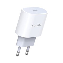 Зарядное устройство KAKUSIGA KSC-541 PD | 25 Вт | USB-C белый цена и информация | Зарядные устройства для телефонов | 220.lv