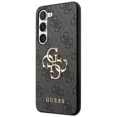 Guess GUHCS23FE4GMGGR S23 FE S711 szary|grey hardcase 4G Big Metal Logo цена и информация | Чехлы для телефонов | 220.lv