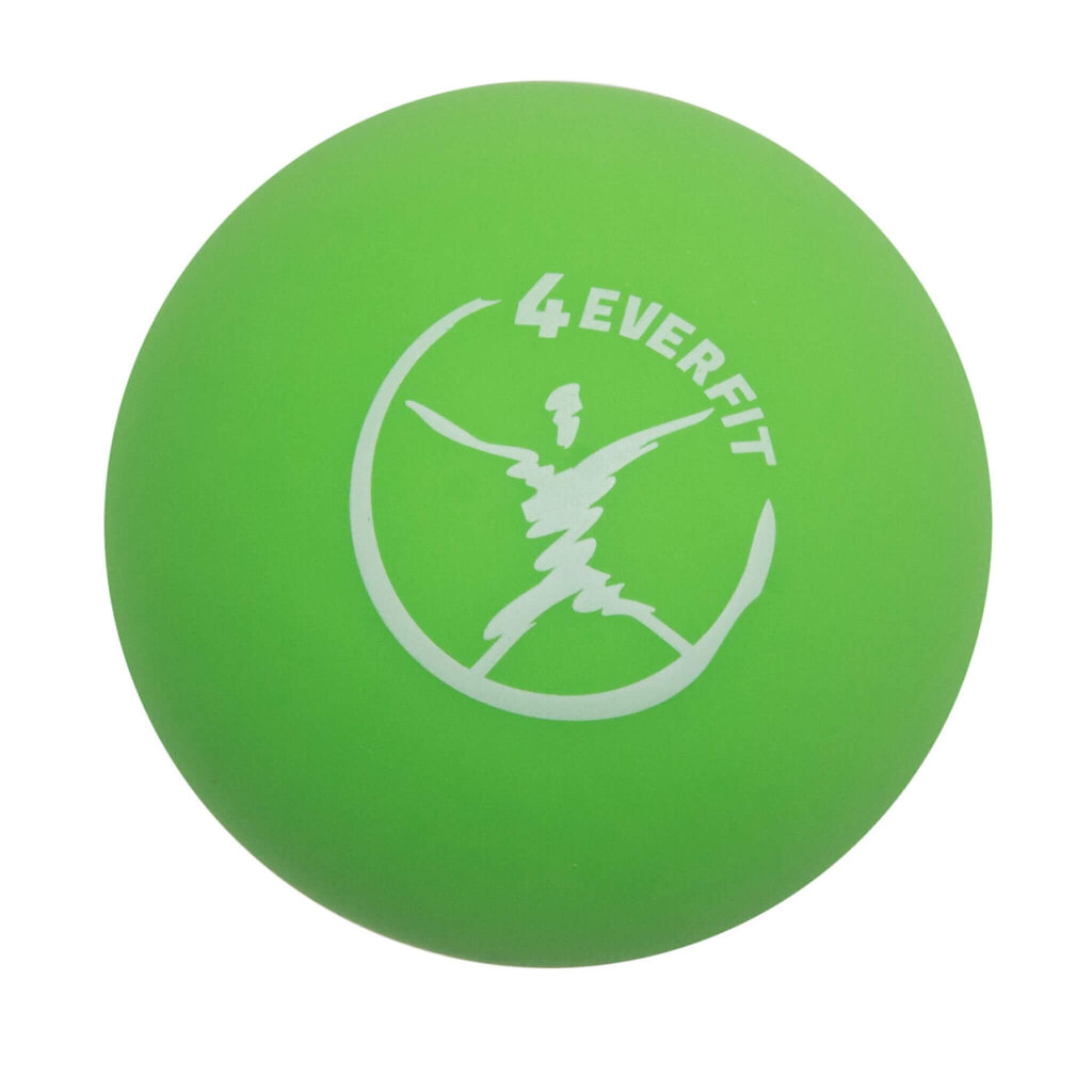 Masāžas bumbiņa Lacrosse Deft sport, 6,25 cm, zaļa cena un informācija | Vingrošanas bumbas | 220.lv