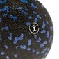 Masāžas bumbiņa Deft sport, 8 cm, melna/zila цена и информация | Vingrošanas bumbas | 220.lv