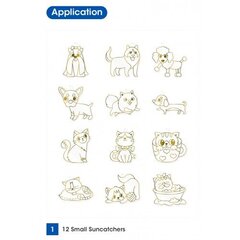 AMOS, SD10P10-DC, Витражные краски цена и информация | Принадлежности для рисования, лепки | 220.lv