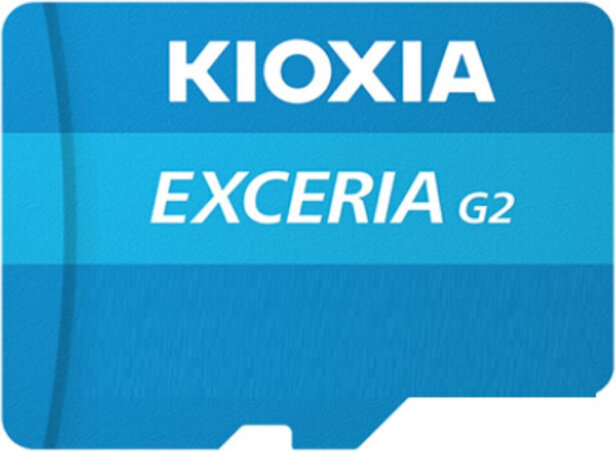 Kioxia Micro SD Exceria G2 цена и информация | Atmiņas kartes mobilajiem telefoniem | 220.lv
