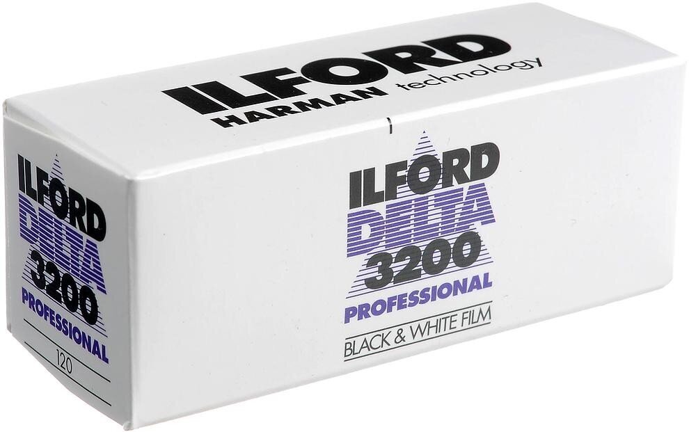 Ilford filmiņa Delta 3200-120 cena un informācija | Citi piederumi fotokamerām | 220.lv