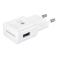 Зарядное устройство оригинальное Samsung EP-TA200NWE 15W + Type-C  белое цена и информация | Зарядные устройства для телефонов | 220.lv