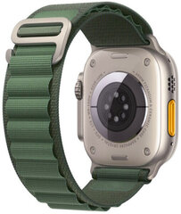 Tech-Protect ремешок для часов Nylon Pro Apple Watch 42/44/45/49mm, military green цена и информация | Аксессуары для смарт-часов и браслетов | 220.lv