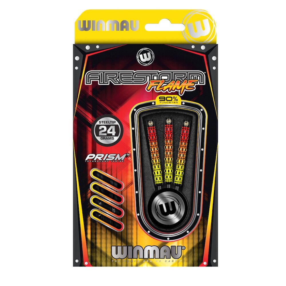 Šautriņas Winmau Firestorm Flame, 24 g цена и информация | Šautriņmešana, dārts | 220.lv